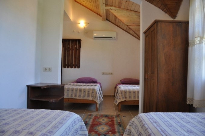 Standart Oda, Bahçe Manzaralı (4 Kişilik)