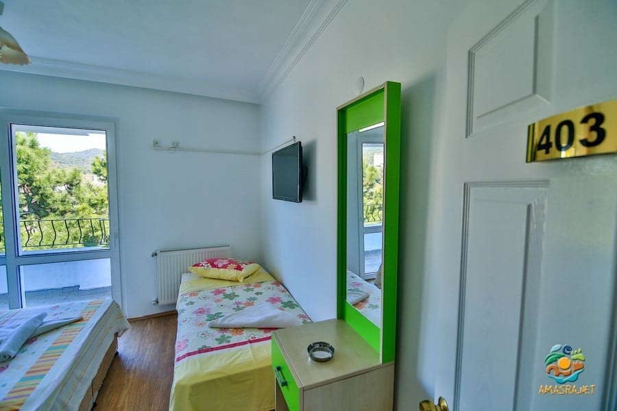 Standart Oda, Yandan Deniz Manzaralı, Balkonlu,