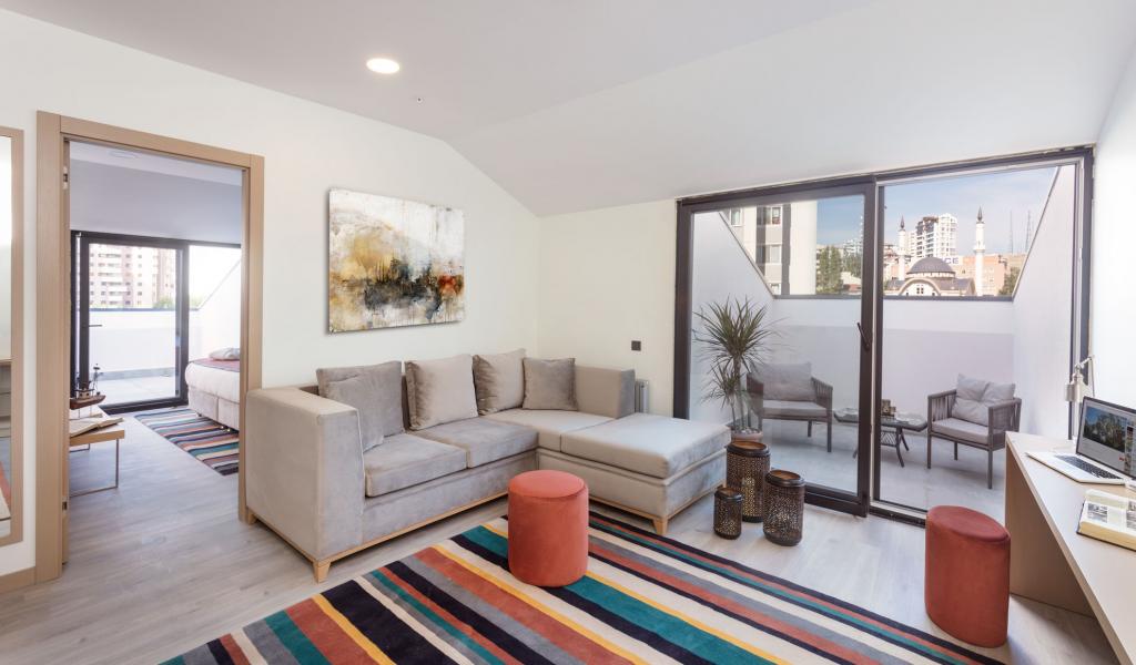 Suit Teras Oda, Şehir Manzaralı (Teraslı)