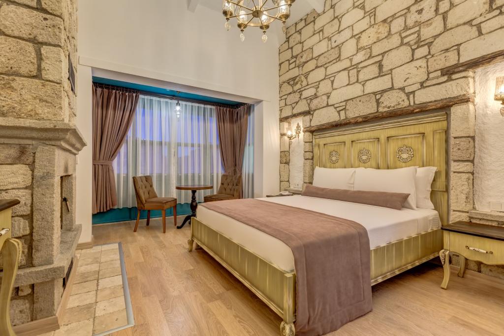 Deluxe Şömineli Oda, Şehir Manzaralı