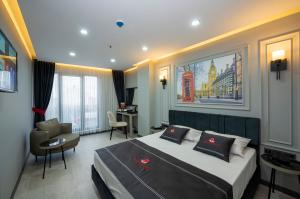 Deluxe Çift Kişilik Oda, Şehir Manzaralı, 