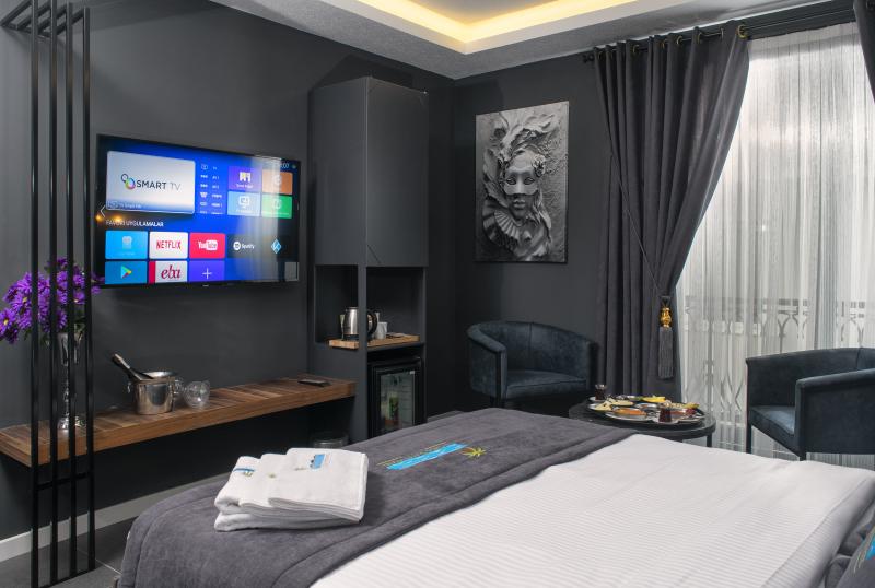 Deluxe Çift Kişilik Oda, Şehir Manzaralı, 