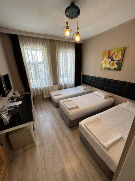 Deluxe Üç Kişilik Oda , Şehir Manzaralı, Balkonlu