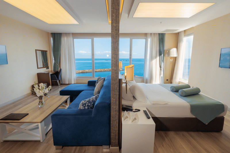 Premium Suite, Deniz Manzaralı, Jakuzili