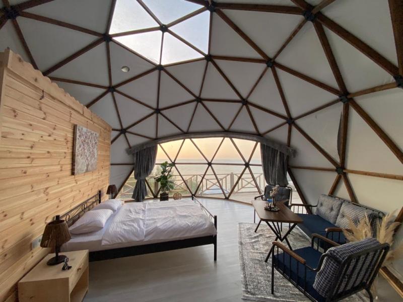 Glamping Suite, Deniz ve Dağ Manzaralı, Verandalı