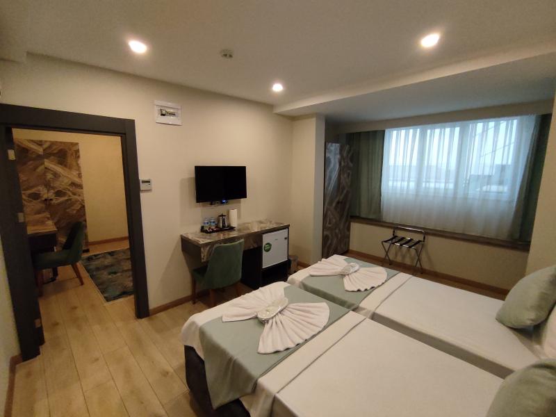 Standart Twin Room, Kara Manzaralı, 