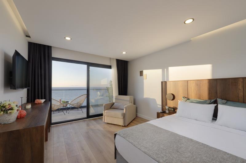 Deluxe Room, Deniz Manzaralı, Balkonlu