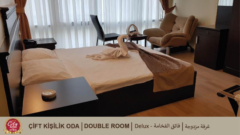 Double delux room-Double delüks oda-غرفة ديلوكس مزدوجة