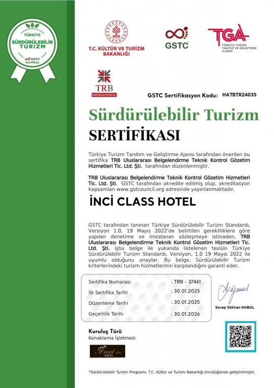 İnci Class Hotel — 2